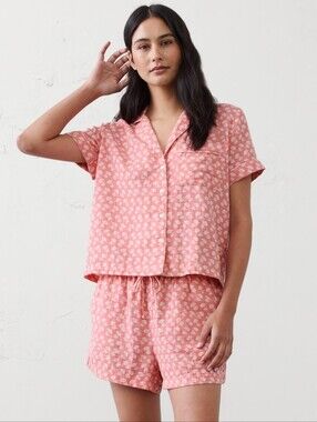 Pink Cotton Pajama Set
